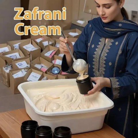 Zafrani Whitening Cream, 250 Gram, 1 Pc, With No Side Effects, Black Jar